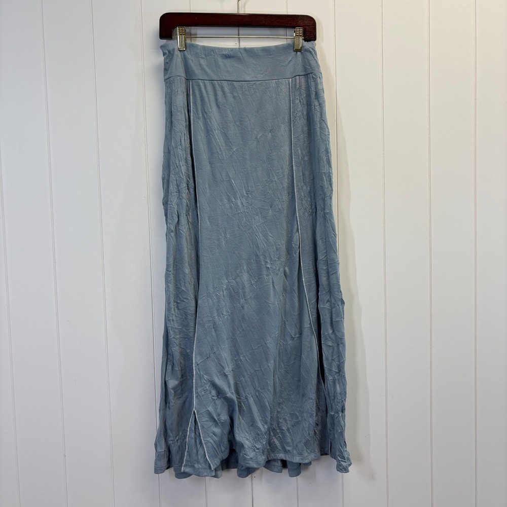 Vine Street Boho Chic Maxi Skirt Women Size XL Lagenlook Scandi Summer Comfy